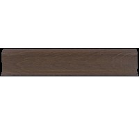 Плинтус ПВХ Line Plast L042 Орех L=2,2м  мягк.к (1 уп-40 шт)