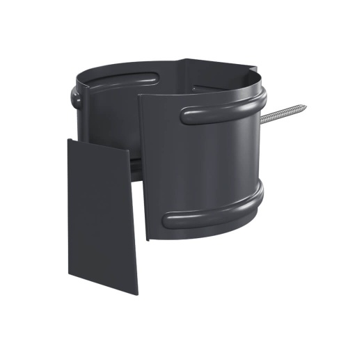 ВД Держатель трубы (штырь) D100 7024 графитовый серый (Водолей)